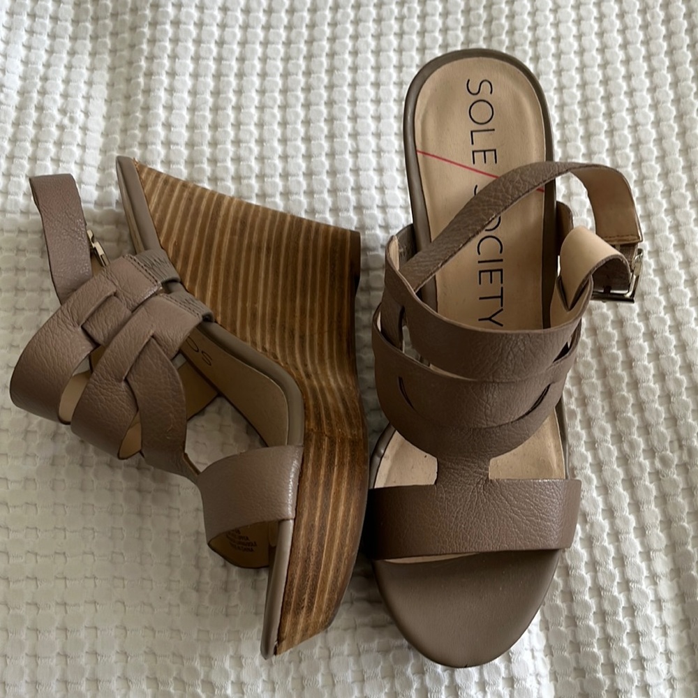Sole society wedges